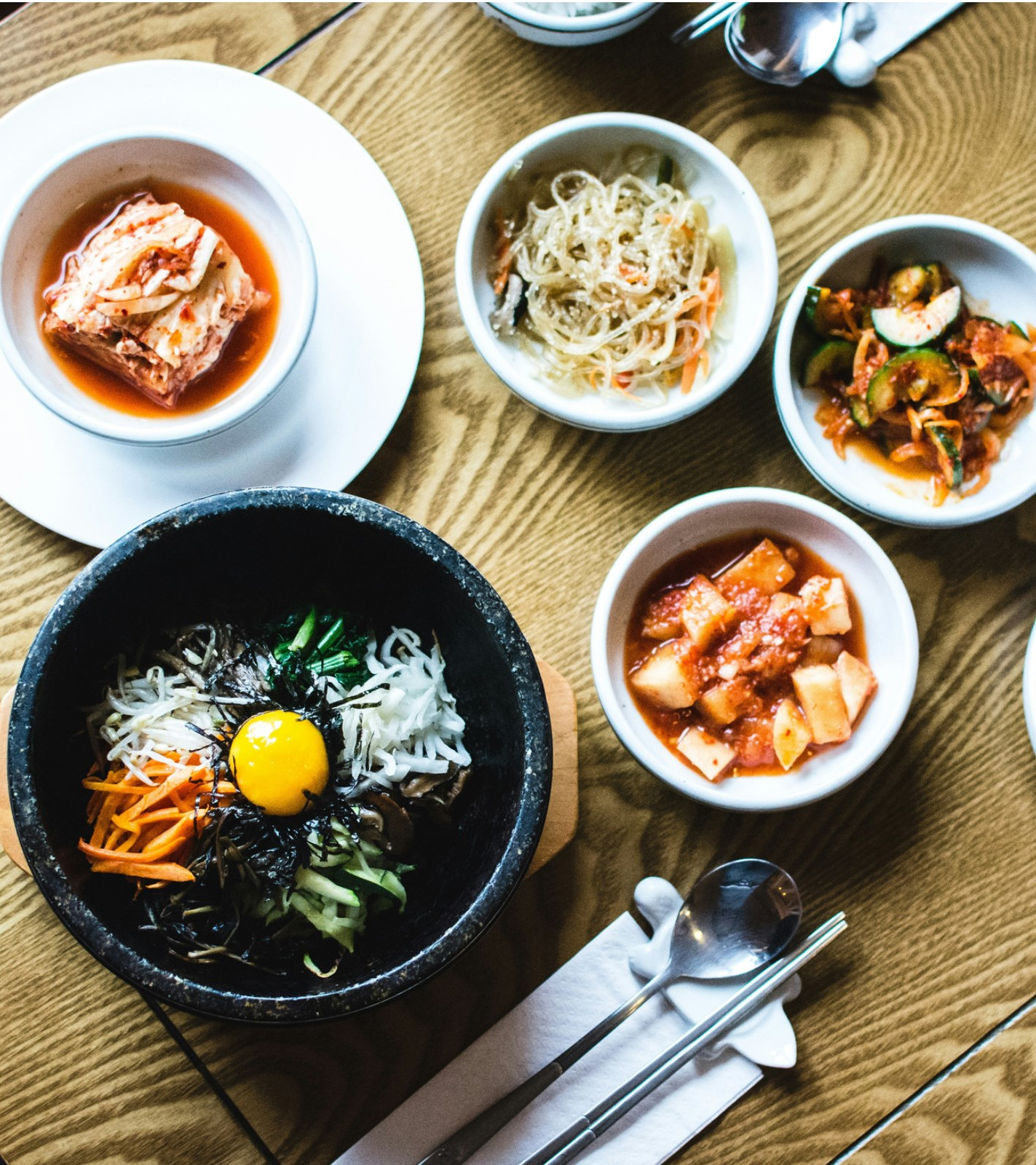 Kimchi dishes